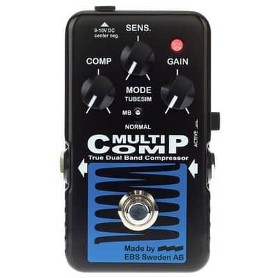EBS Blue Label MultiComp | Multi-Compressor Pedal. New with Full Warranty! image 7