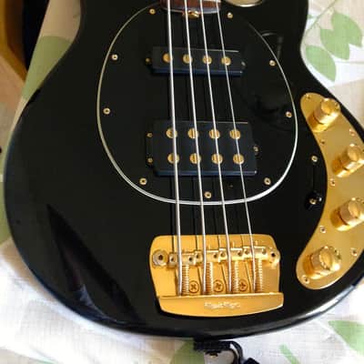 Musicman Stingray 2006 Limited Edition Black & Gold Hardware | Reverb