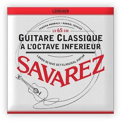 Savarez LOW640R Lower Octave NT Guitar Strings (650mm scale), Full set - NEW image 4