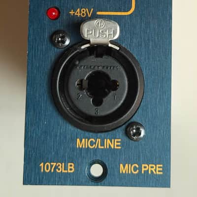 AMS Neve 1073LB 500 Series Mic Preamp Module 2010s - Blue image 6