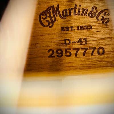 Martin D-41 2025 w/ Anthem image 18