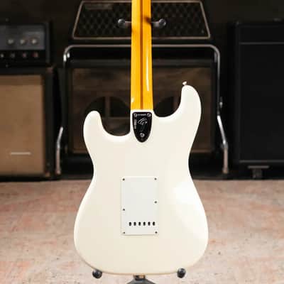 Fender Limited Edition American Vintage II '73 Stratocaster Electric Guitar, Maple Fingerboard - Olympic White with Hardshell Case image 7