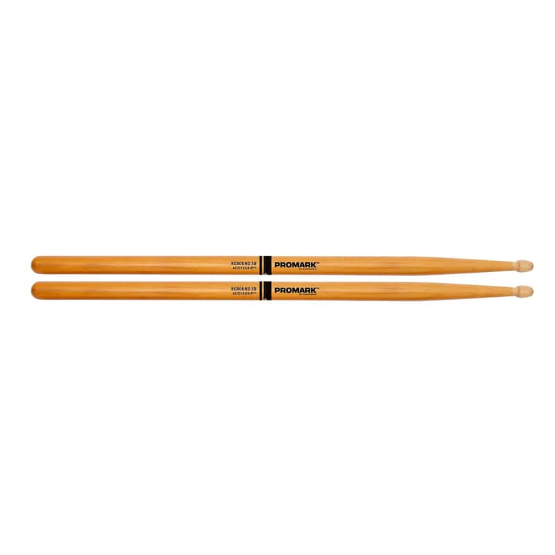 Pro-Mark R5BAGC Rebound 5B ActiveGrip Clear Drum Sticks image 1