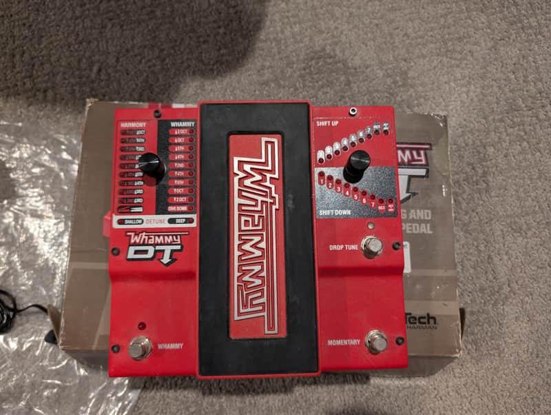 DigiTech Whammy DT Classic Pitch Shift Pedal 2011 - Present - Red image 1