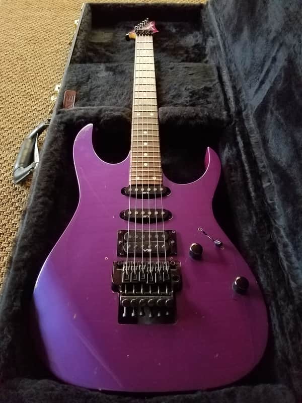 Ibanez RG560 Made In Japan 1990 Fuji-gen Grape Ice | Reverb