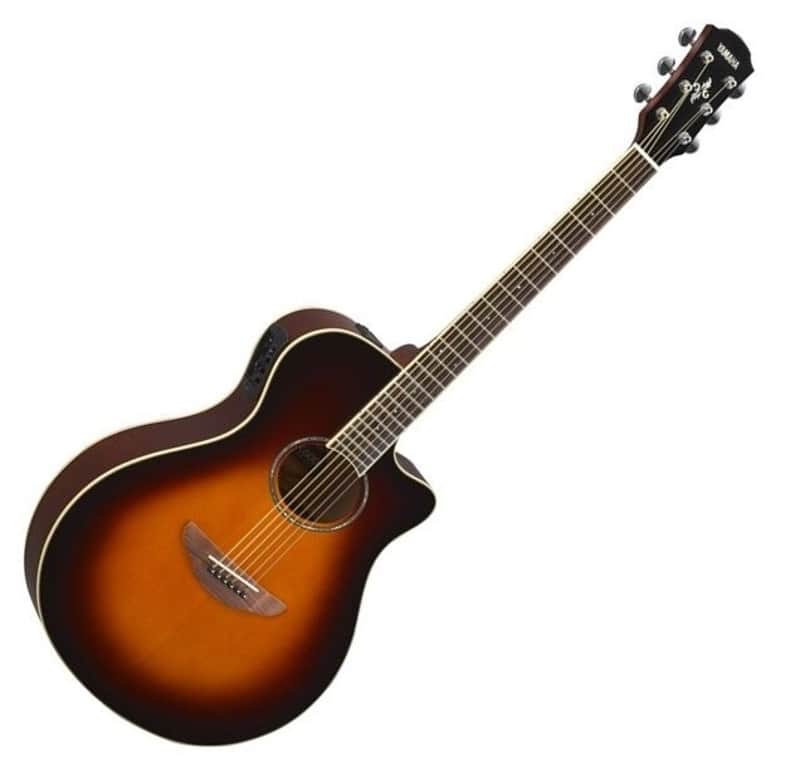 Acoustic Yamaha APX600 Electro- Guitar, Old Violin Sunburst