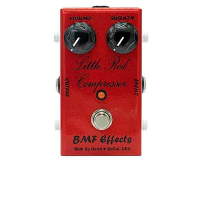BMF Effects Little Red Compressor Effect Pedal image 2