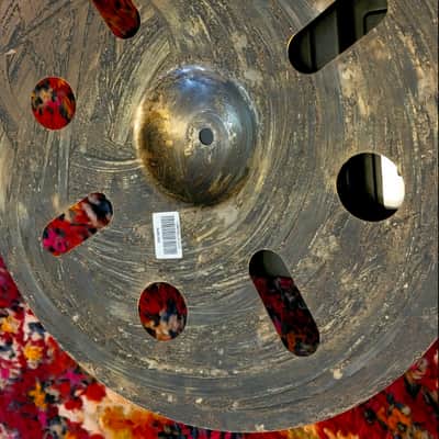 Orion Groove X Concept Crash 16" - Oxidized 995g *EUC* Trash Effects Made In Brazil image 10