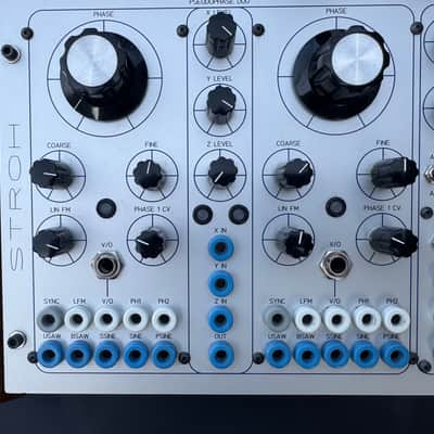 Stroh Rare Prototype Analog FM/PM panel + Ian Fritz/UglySound Timbre Tantrum 2017 4U/Serge image 2
