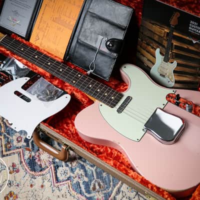 2021 Fender Custom Shop 59' Telecaster Relic Shell Pink image 1