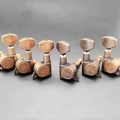 ART  Premium In-line Bronze Guitar Tuners Machine Head for electric and Acoustic Guitar Tuners image 2