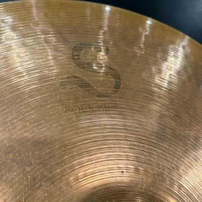 Zildjian 22" S Series Rock Ride Cymbal 2016 - Present - Brilliant image 2