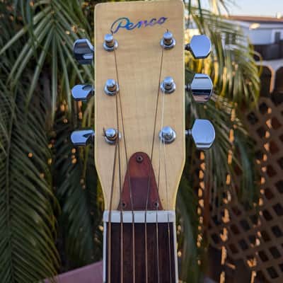 Penco Acoustic Guitar A-14M Made in Japan 1980's image 2