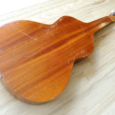 1920's Weissenborn Style 1 Vintage Hawaiian Acoustic Lapsteel Slide Guitar Koa image 8