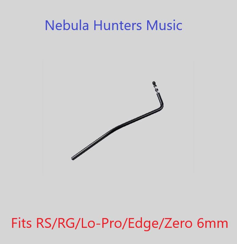 Ibanez RS/RG Edge Lo-Pro, Zero Tremolo Arm Black Push-In New image 1