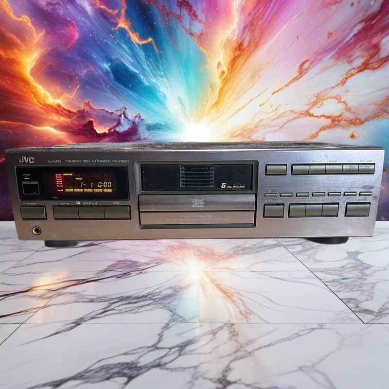 JVC XL-M409TN 6+1 Disc CD Player Changer Fully TESTED & Working image 1