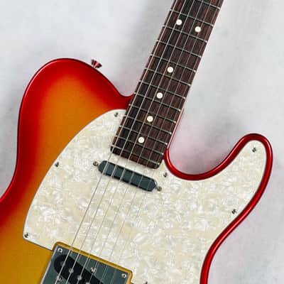 Fender Mod Shop Telecaster Rosewood Fingerboard Aged 2020 - Sunset Metallic image 3
