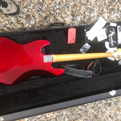 Fender 50th Anniversary Jazz Bass with Matching Headstock 2010 - Candy Apple Red image 7