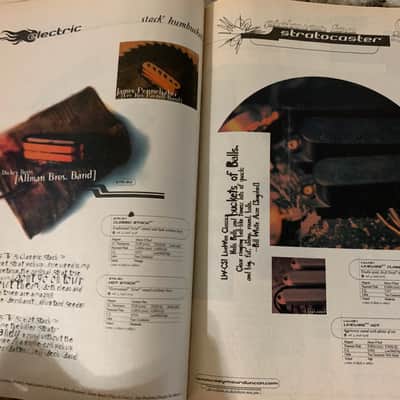 Seymour Duncan Catalog 90’s APS-1 SSL-1 Humbucker JB P-90 image 15