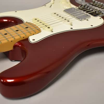 1987 Fender Standard Stratocaster USA Candy Apple Red w/HSC image 10
