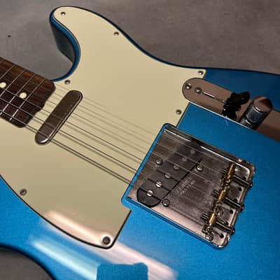 2020 Fender MIJ Traditional II 60's Telecaster Lake Placid Blue w/Original Case image 10