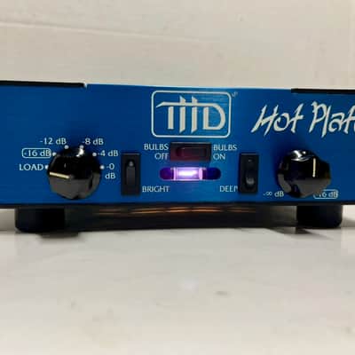 THD Hot Plate Power Reactive Attenuator 16 Ohm Blue Volume Control Load Box Amp Power Soak with Manual and Original Box image 2