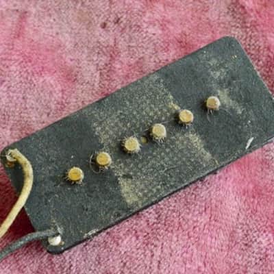 Vintage 1959 Fender PRE-CBS Jazzmaster Black Bobbin Pickup 1950's 1960's South Facing Magnet image 10