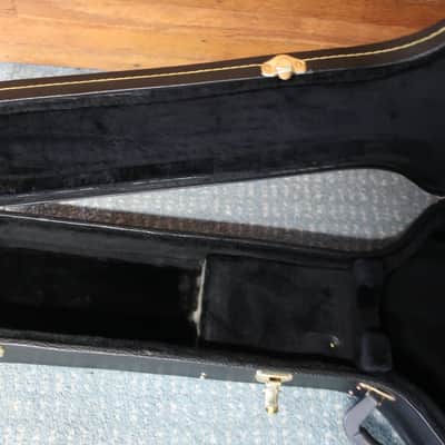 1990s 2000s Well Made Era TKL Guitar Hardshell Case Archtop Style 43X16X3 Grey Fuzzy Lining Fits Epiphone Gibson Eastwood 335 Dot Sheraton Casino image 2