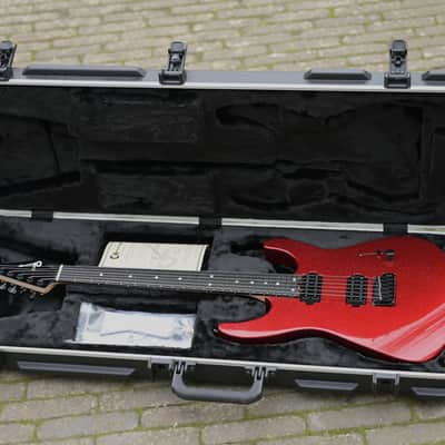 Charvel Custom Shop Limited Edition DK24, Bare Knuckle PU - Red Sparkle image 13