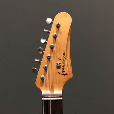 Made to Order - FRANCHIN Neptune guitar Relic Aged 100% Nitro Lacquer (Sunburst/ Black/ White/ Blue/ Green/ Yellow/ Red/ Pink/ Burgundy/ Purple/ Gold/ Silver, etc.) Offset Jazzmaster Style Made in Italy image 17