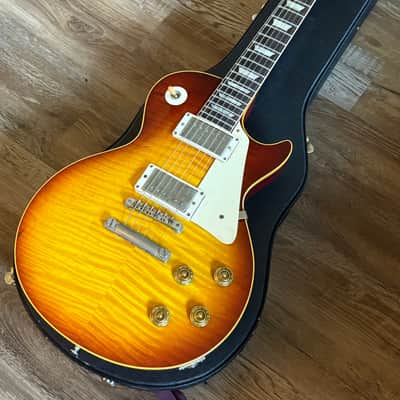 2006 Gibson Les Paul 1960 Reissue Historic Makeovers Deluxe Aged Carmelita Burst image 11
