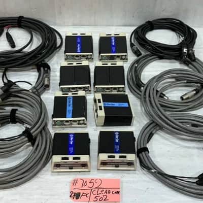 Clear-Com RS-502 Two Channel Intercom Belt Pack#7052 (LOT OF 6)(TRUEHEARTSOUND) image 1