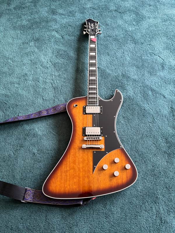 Hagstrom Fantomen 2010s - Tobacco Sunburst w/ Hardshell Case image 1