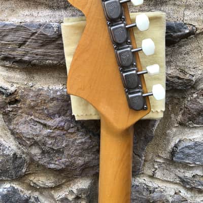 1973 Fender Mustang Competition Candy Apple Red image 8