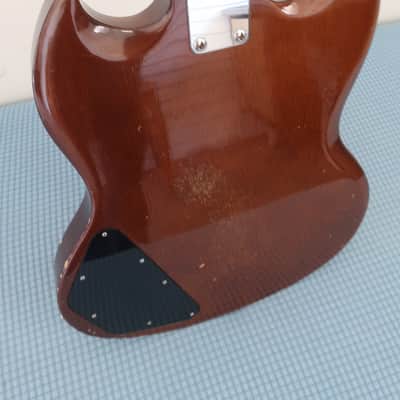 Vintage 1970s Columbus Ibanez Lawsuit EB-3 SG MIJ Electric Bass Guitar Hi Quality image 19