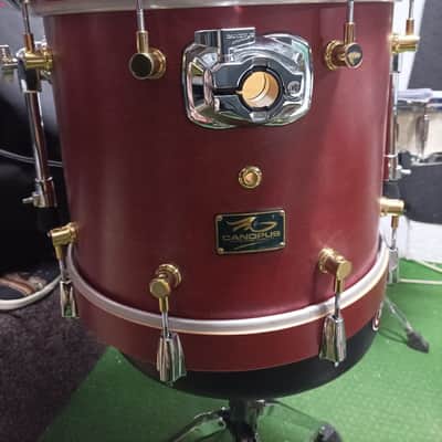Canopus Canopus R.F.M. BASS DRUM - Biter Brown Oil image 4