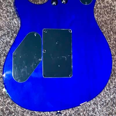 EVH Wolfgang WG Special QM with Baked Maple Neck electric guitar Chlorine Burst ohsc image 7