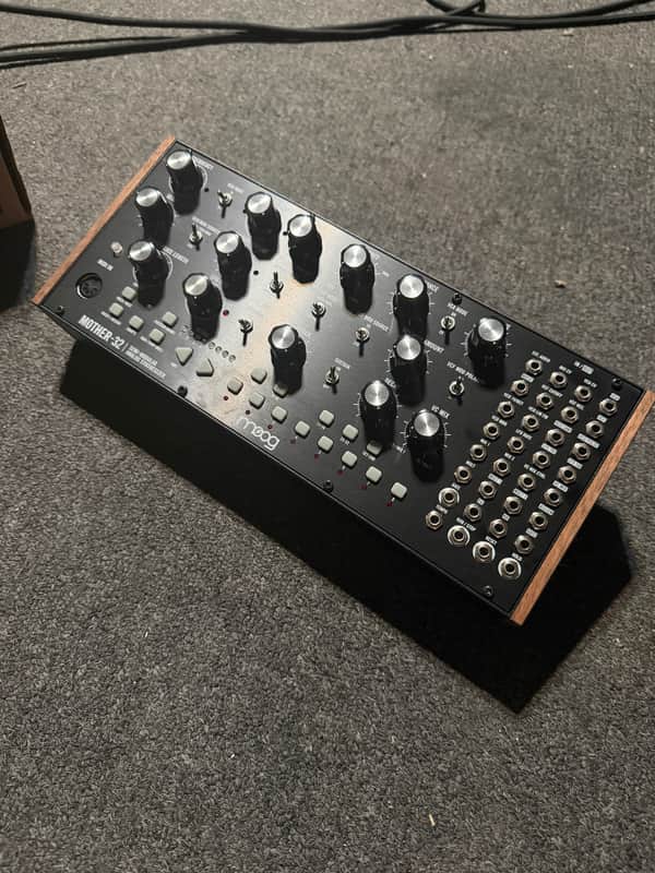 Moog Mother-32 Tabletop / Eurorack Semi-Modular Synthesizer 2015 - Present - Black image 1
