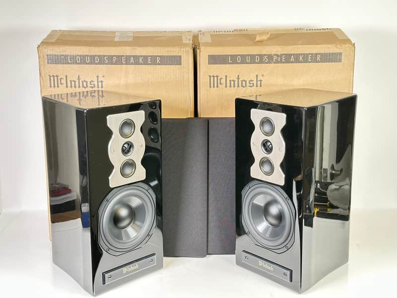 McIntosh XR50 Bookshelf Speaker Pair w/ Original Box | Reverb France