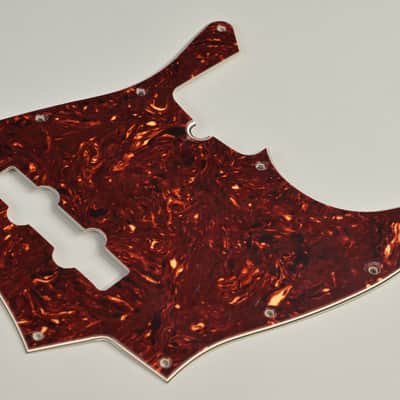 Genuine Fender Tortoise Shell 10-Hole Standard Jazz Bass Pickguard ~MINT~ image 8