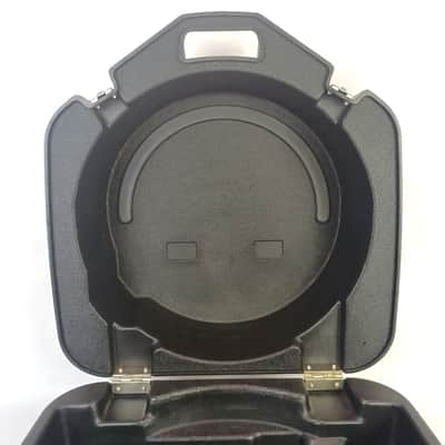 Pearl 5.5 x 14" Hard Shell Clamshell/UFO Molded Case Stick/Stand Section Vintage image 3