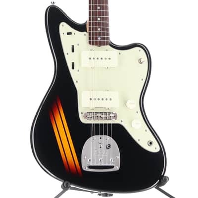 Fender MIJ Traditional 2025 Collection, 60s Jazzmaster Competition Black 3 Color Sunburst (P1) (22626) image 1