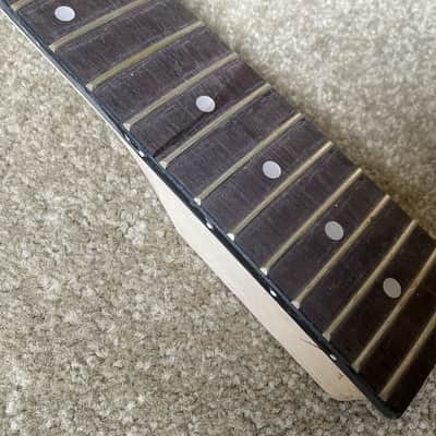 Maple Wood Guitar Neck, Rosewood Fingerboard 24 Frets image 8