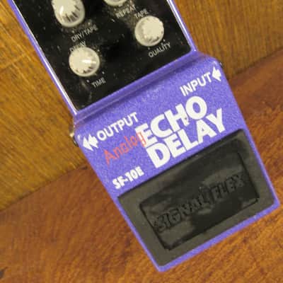 Signal Flex SF-10E Analog Delay / Slap / Tape Simulated Delay Effects Pedal image 1
