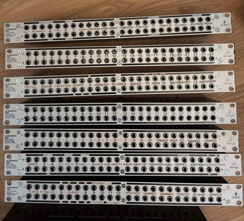 Behringer Ultrapatch Pro PX3000 48-Point TRS Patchbay 2004 - Present - Standard image 1