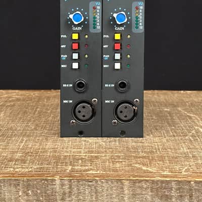 API 512c 500 Series Mic Preamp Module Matched Pair. Sequential Serial Number 512 C. 903.1374/903.1375 image 2