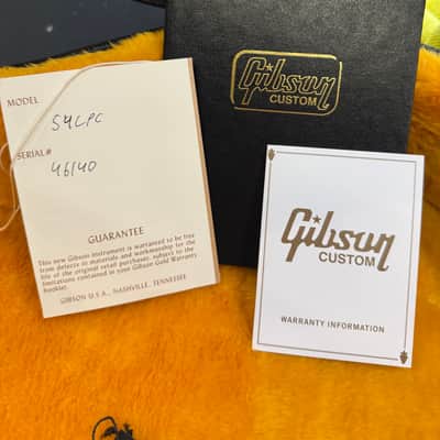 Gibson Custom Shop Les Paul 1954 Reissue Staple Pickup Ebony VOS New Unplayed Auth Dlr 8lb4oz #140 image 22