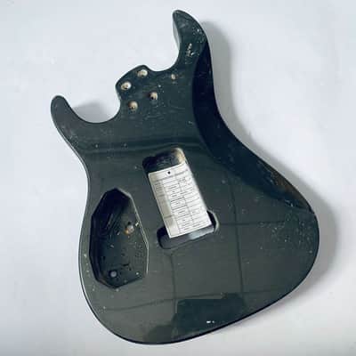 Black Glossy Finish HH Guitar Body image 3