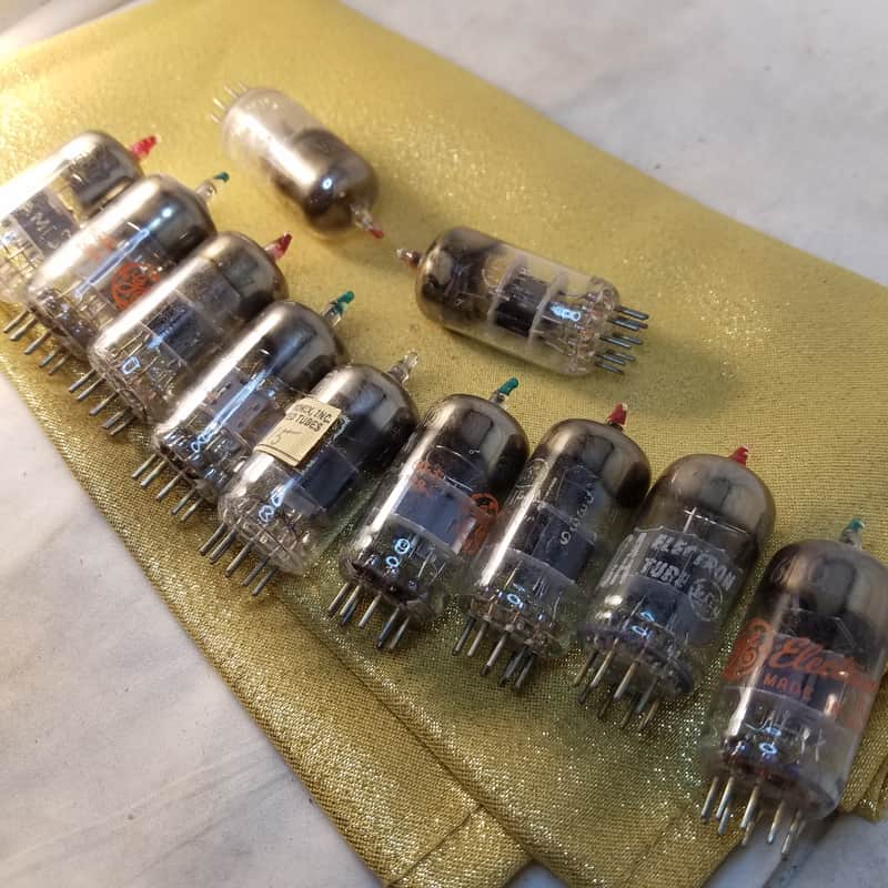 RCA etc. ONE (1) 6BQ7 tNOS AT1000 TESTED Vacuum Tube selected red tip dual triode 6BZ7 1954-1972 image 1