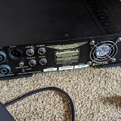 Ashdown RM-500 EVO II Rootmaster 500-Watt Bass Amp Head + Footswitch image 3